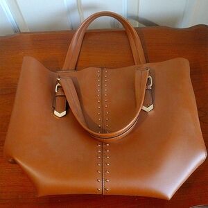 Leather Bucket Bag